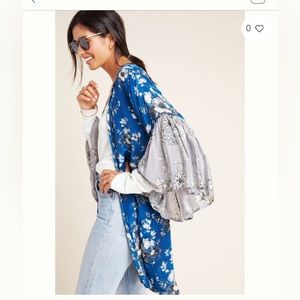 Anthropologie Salma Bell Sleeve Kimono